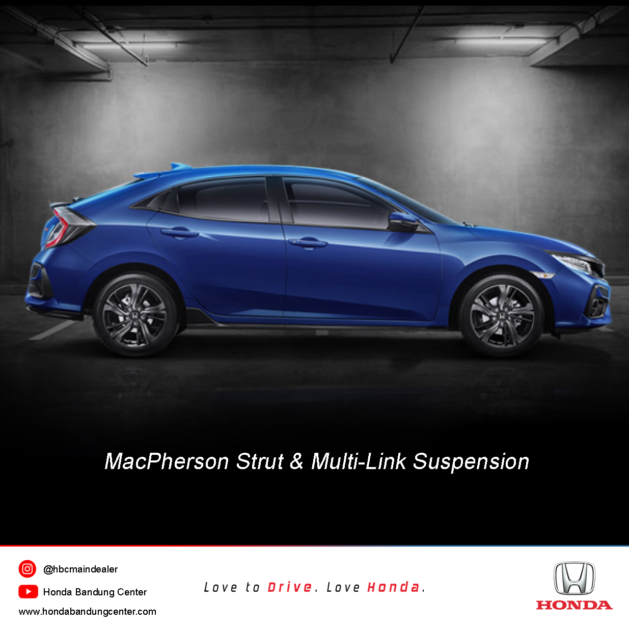 MacPherson Strut & MultiLink Suspension Honda Mulia Cianjur